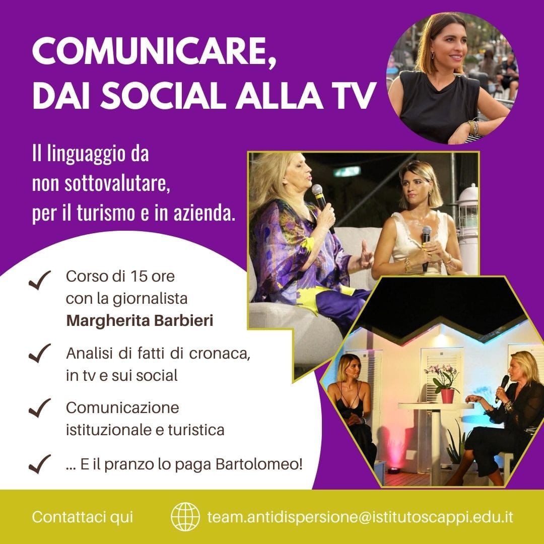 Comunicare, dai social alla&nbsp;tv